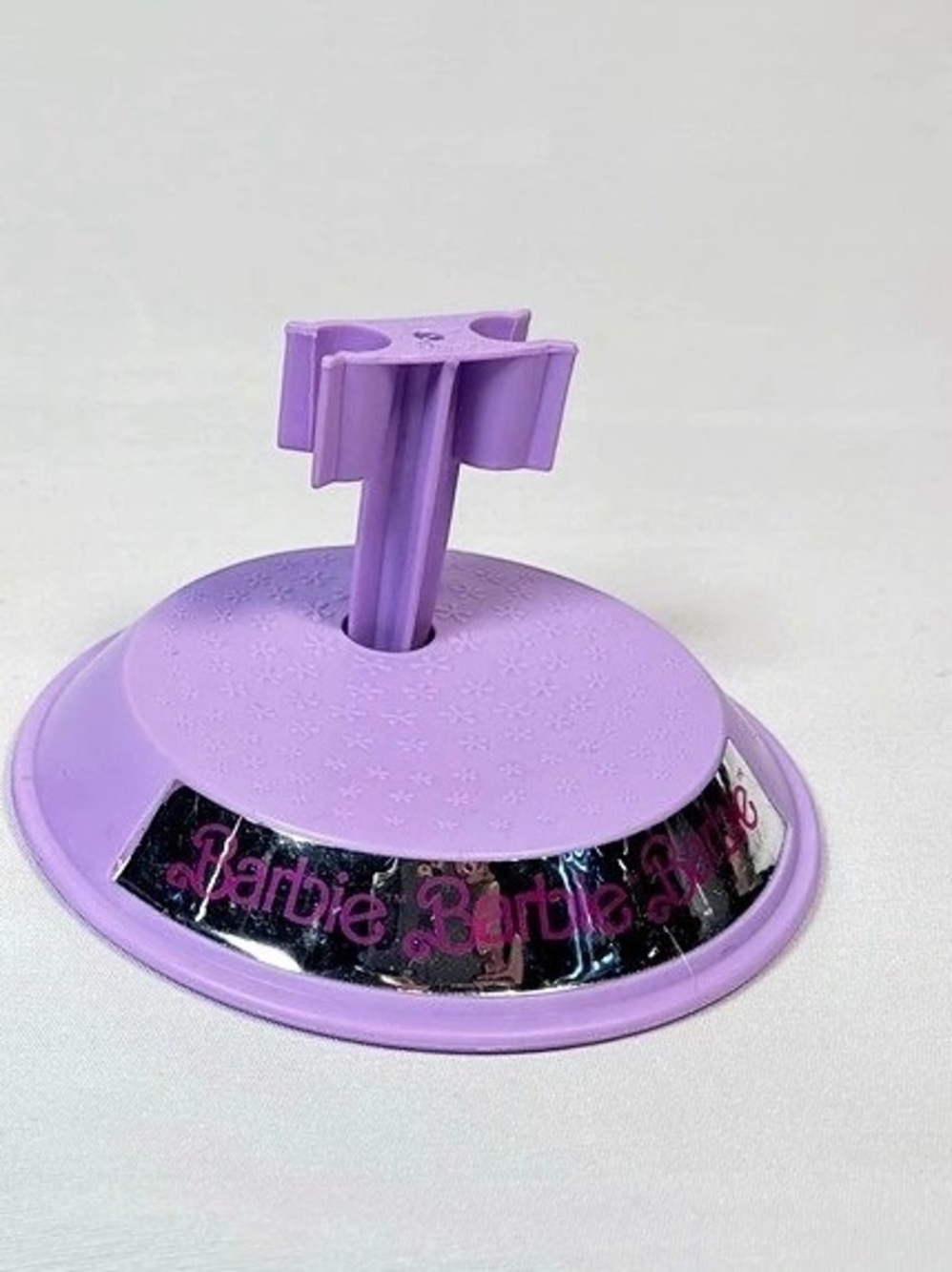 ⭐️3 for 20 sale. Vintage Barbie Purple Doll Stand